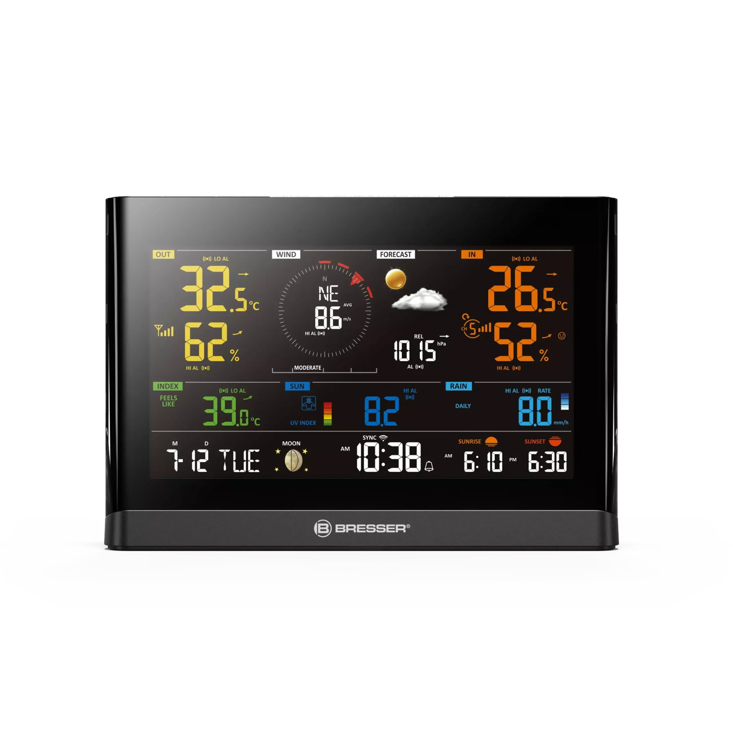 Bresser Zusätzliche Basisstationen>zusätzliche / Ersatz-Basisstation für 7003300 WLAN Comfort Wetterstation