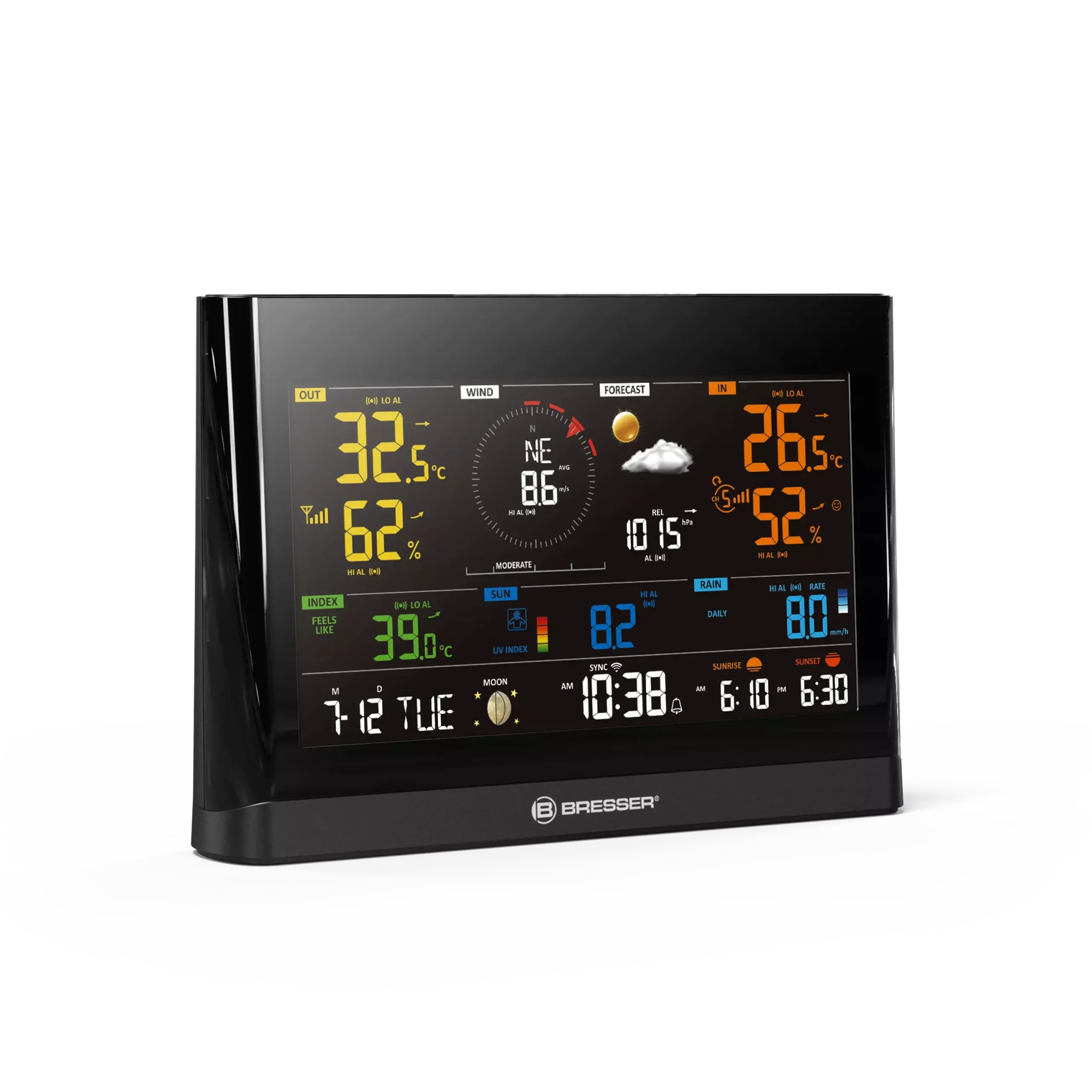 Bresser Zusätzliche Basisstationen>zusätzliche / Ersatz-Basisstation für 7003300 WLAN Comfort Wetterstation