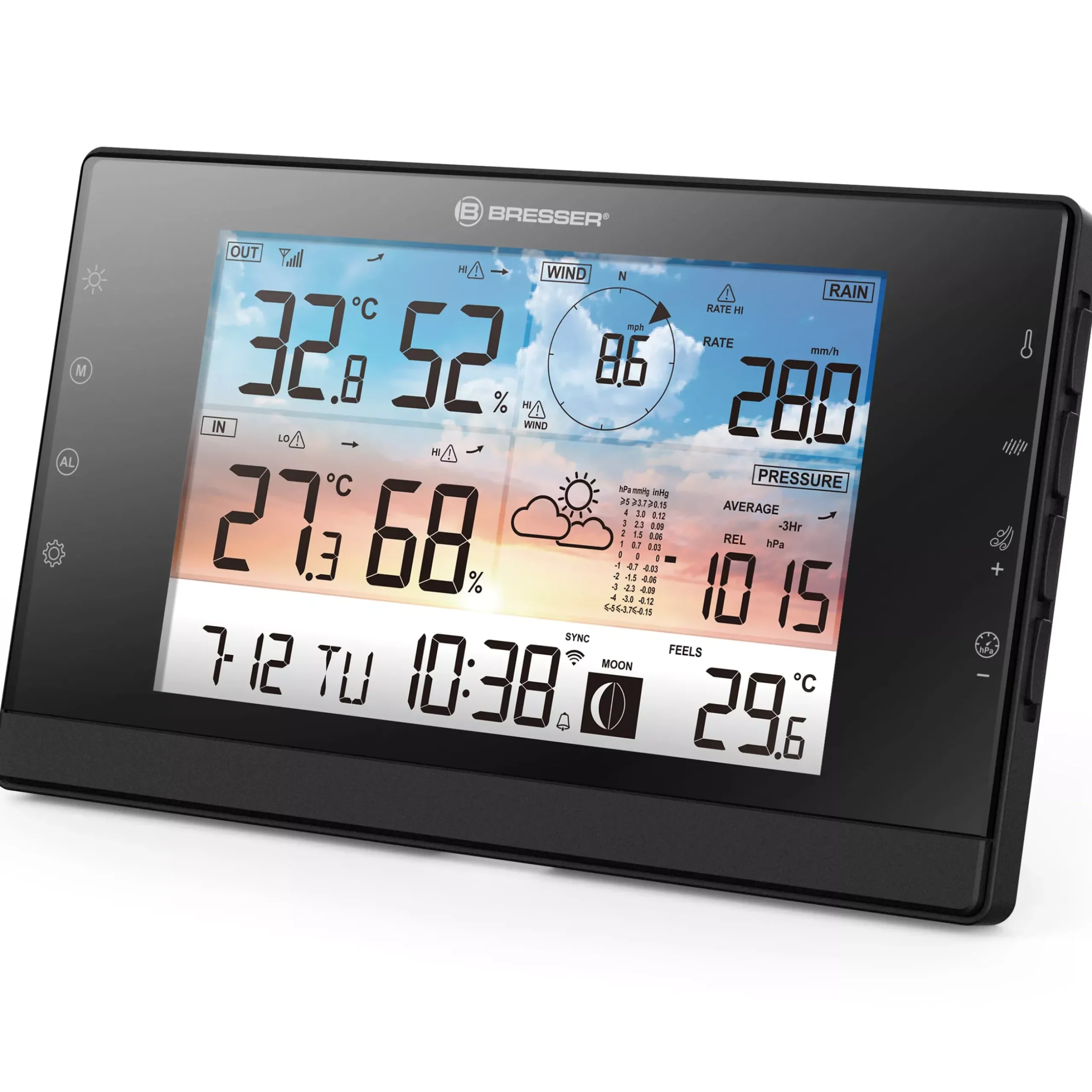 Bresser Zusätzliche Basisstationen>zusätzliche / Ersatz-Basisstation für 7003350 WLAN-Wetterstation WSC