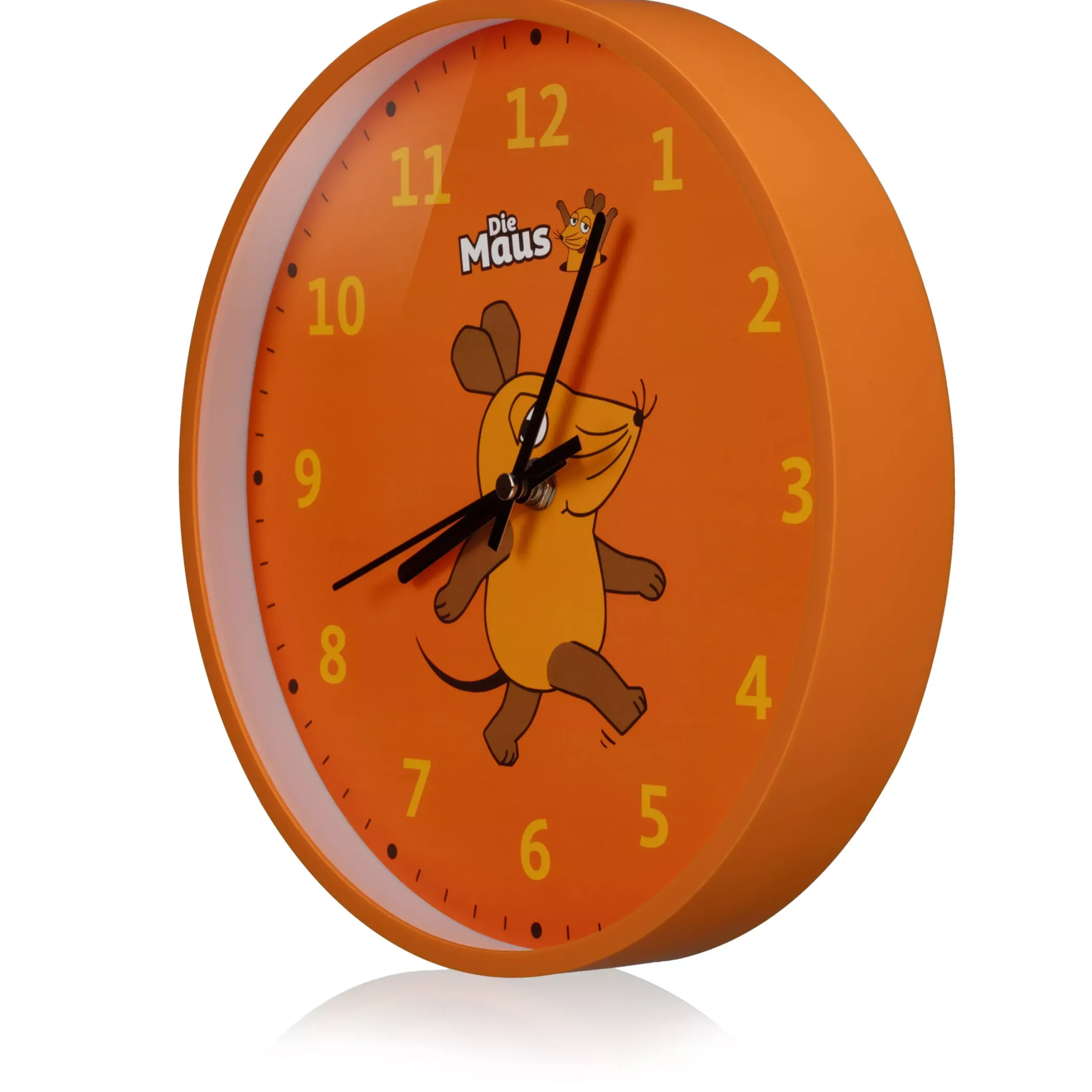 Bresser Diemaus|Wanduhren>DieMaus Kinderwanduhr