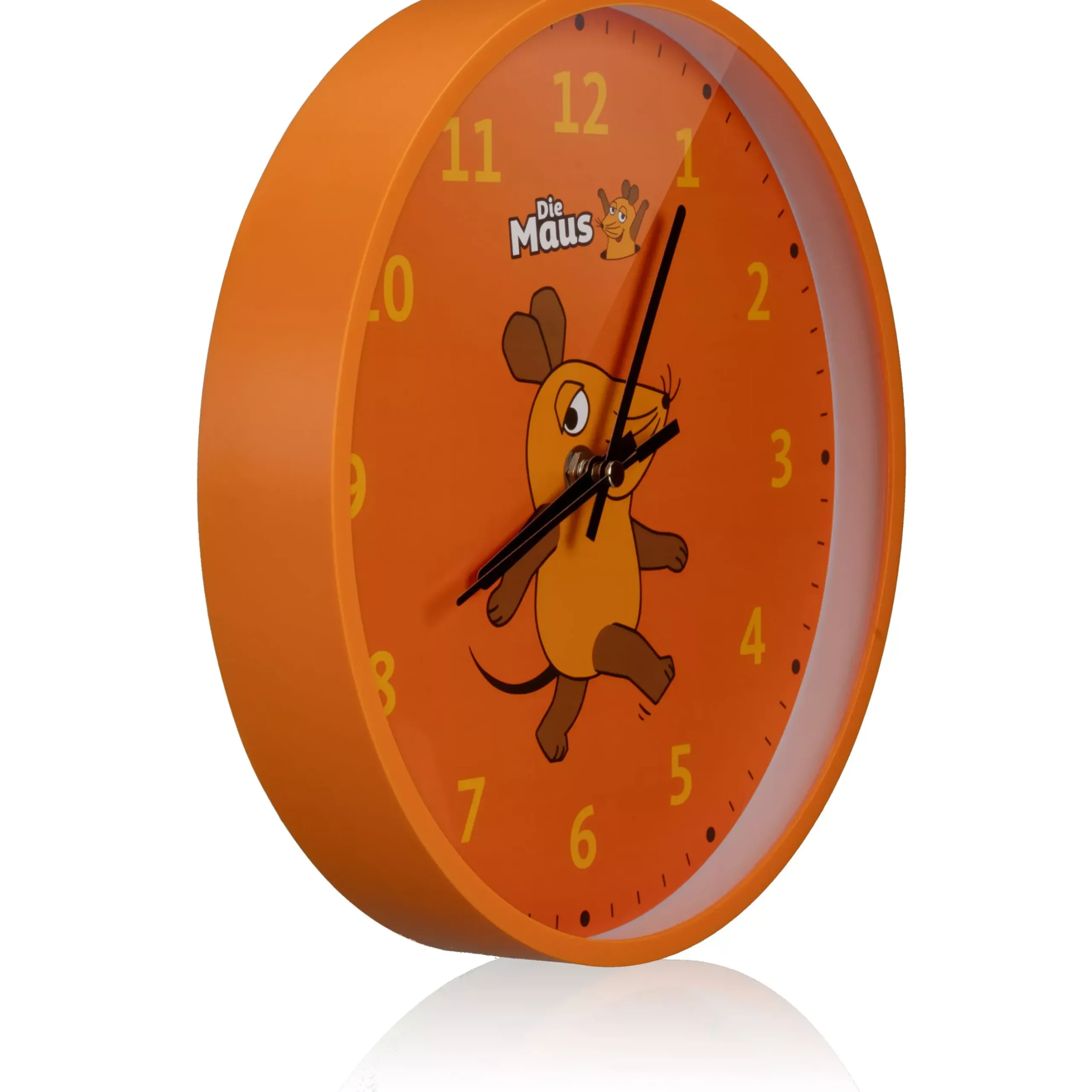 Bresser Diemaus|Wanduhren>DieMaus Kinderwanduhr