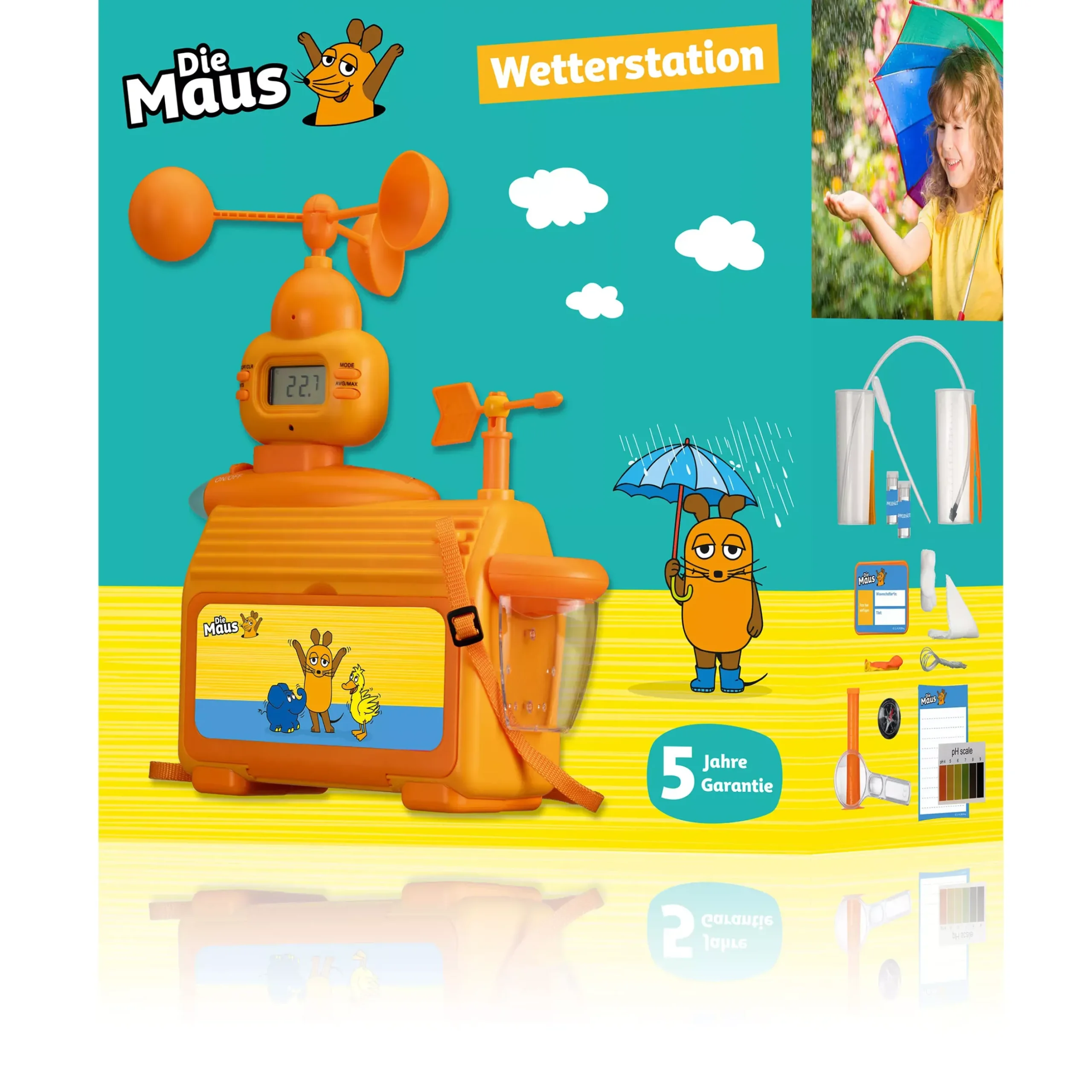 Bresser Diemaus>DieMaus Wetterstation für Kinder