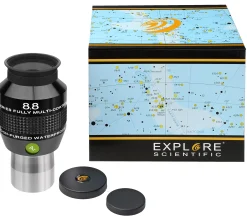 Bresser Brennweite|Gesichtsfeld>EXPLORE SCIENTIFIC 82° Ar Okular 8,8mm (1,25")