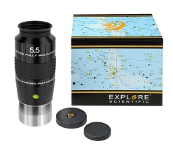 Bresser Brennweite|Gesichtsfeld>EXPLORE SCIENTIFIC 100° AR Okular 5,5mm (2")