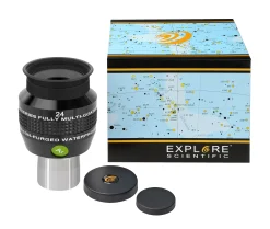 Bresser Brennweite|Gesichtsfeld>EXPLORE SCIENTIFIC 68° Ar Okular 24mm (1,25")