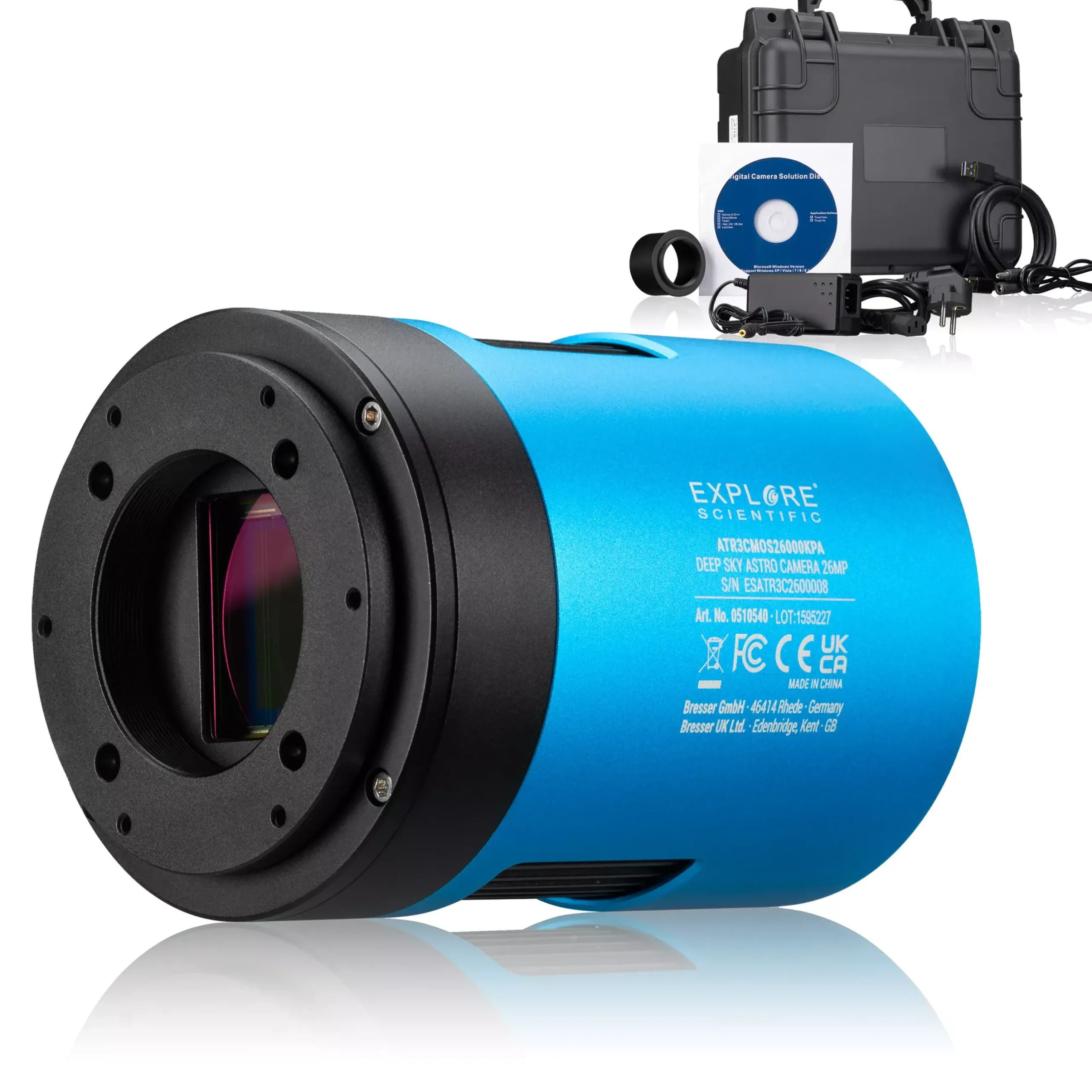 Bresser Astrokameras>EXPLORE SCIENTIFIC Deep Sky Astro Kamera 26MP