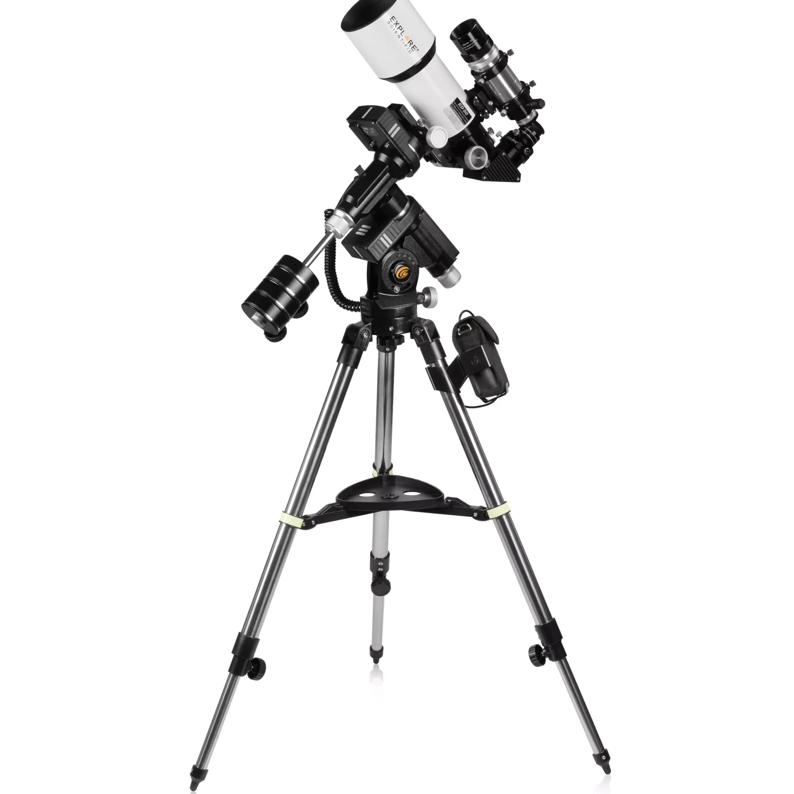Bresser Teleskope Für Astrofotografie|Teleskope Für Deep-Sky>EXPLORE SCIENTIFIC ED80 APO iEXOS-100 PMC-Eight GoTo Teleskop-Set