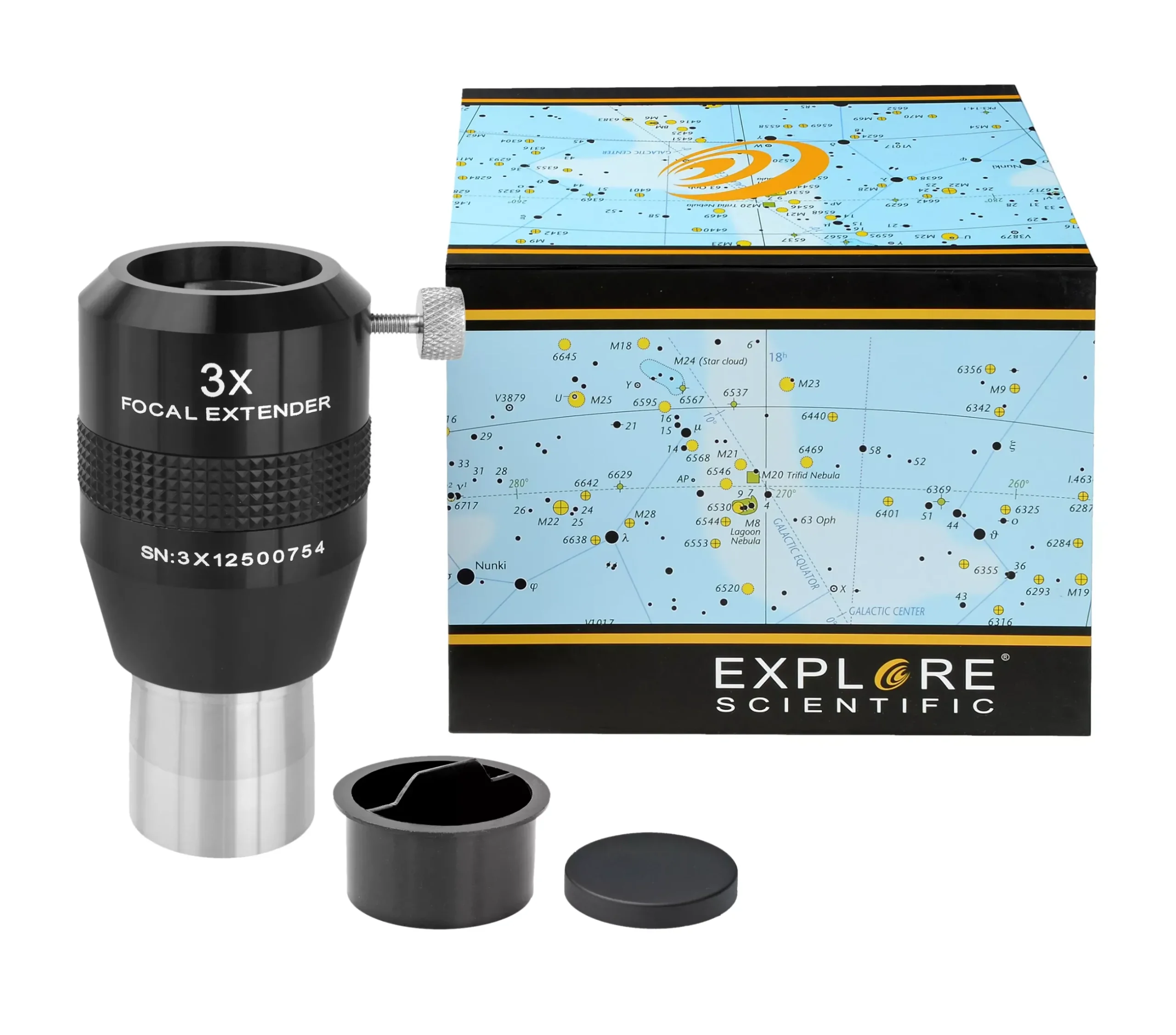 Bresser Brennweite|Barlowlinsen>EXPLORE SCIENTIFIC Fokal Extender 3x 31.7mm/1.25"