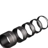 Bresser Korrektoren & Reducer|Adapter>EXPLORE SCIENTIFIC Verlängerungshülsenset M48x0.75 - 5-teilig (30, 20, 15, 10 und 5 mm)
