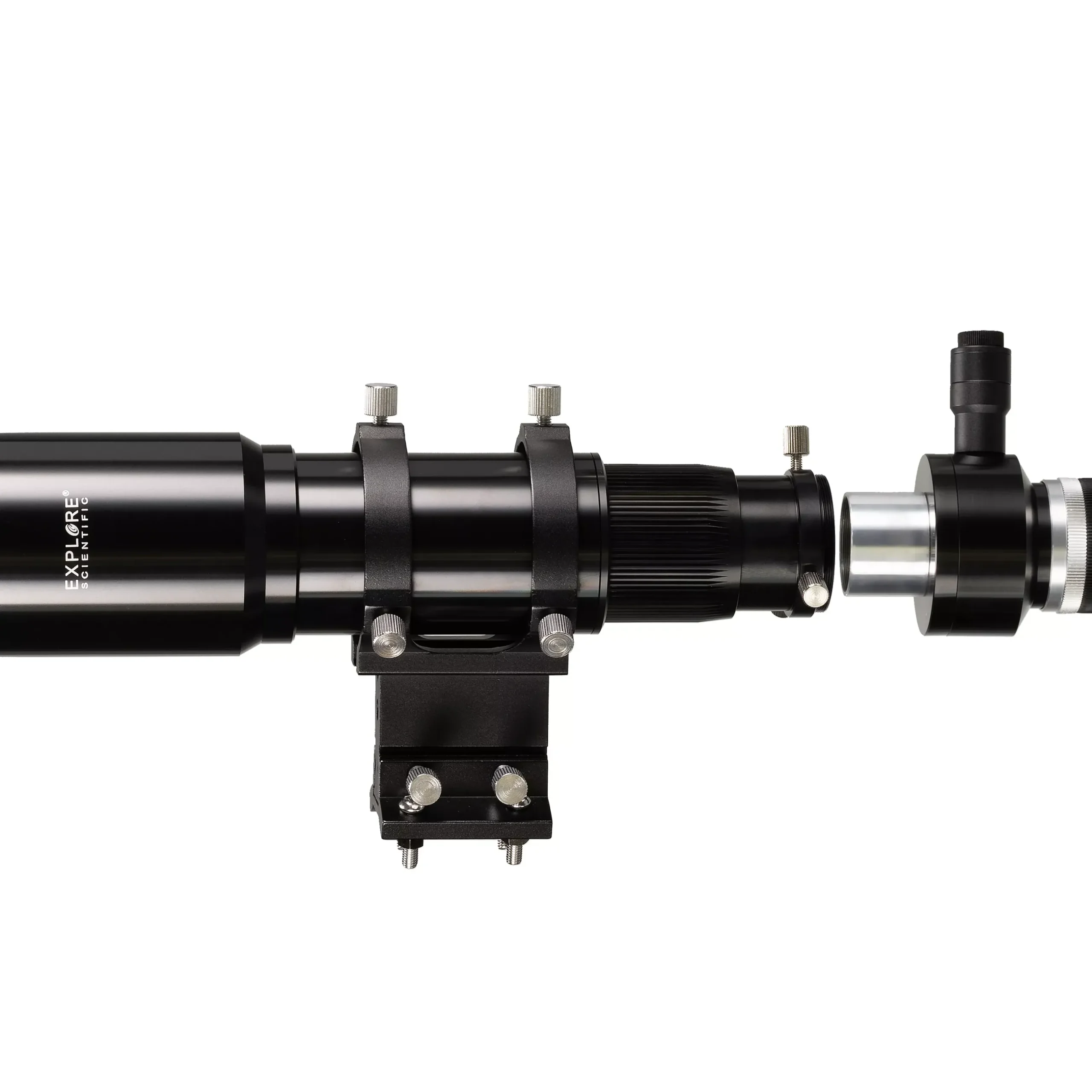 Bresser Sucherfernrohre>EXPLORE SCIENTIFIC 10x60 Sucher- und Leitfernrohr mit Helikalfokussierer, 1,25 Zoll- und T2-Anschluss