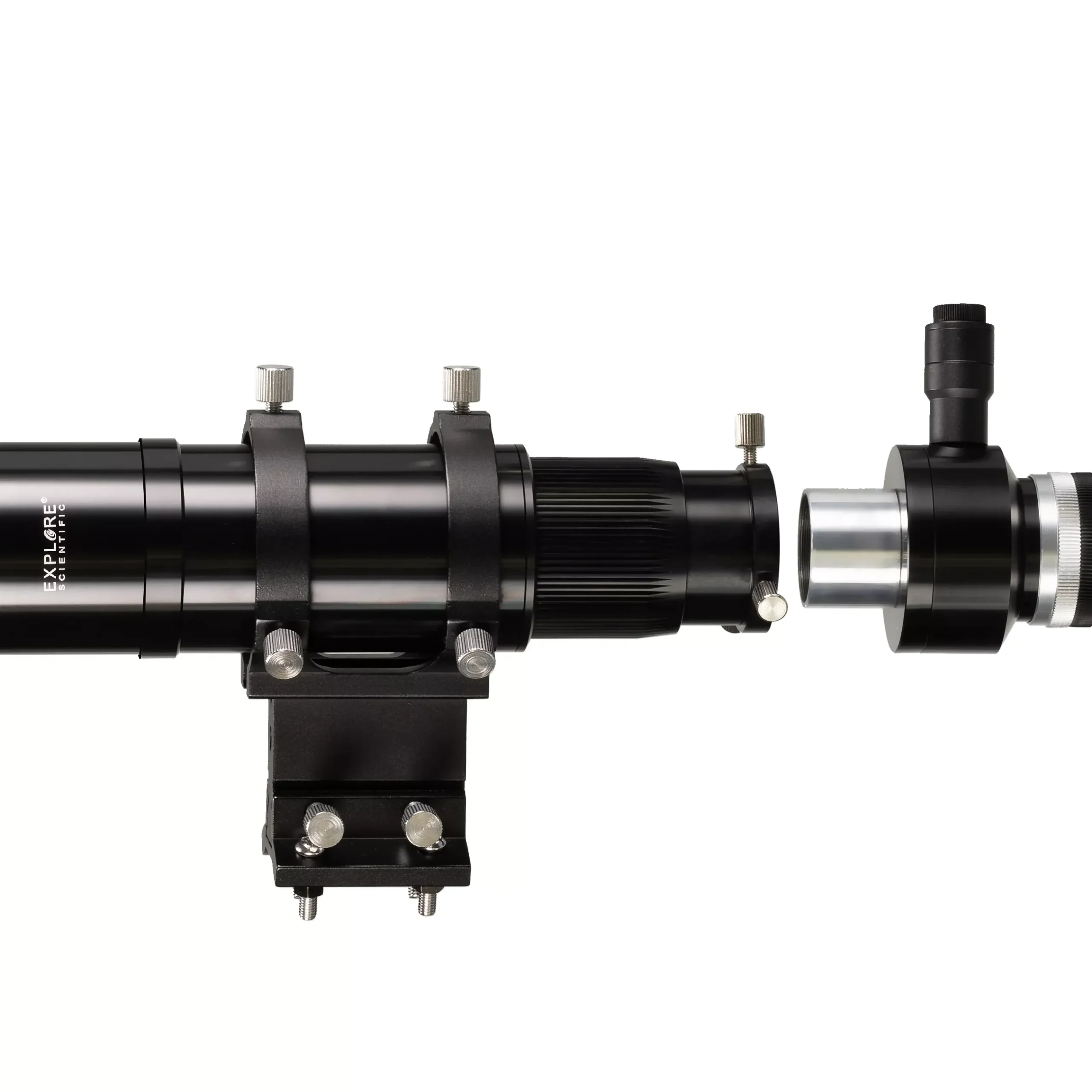 Bresser Sucherfernrohre>EXPLORE SCIENTIFIC 8x50 Sucher- und Leitfernrohr mit Helikalfokussierer, 1,25 Zoll- und T2-Anschluss