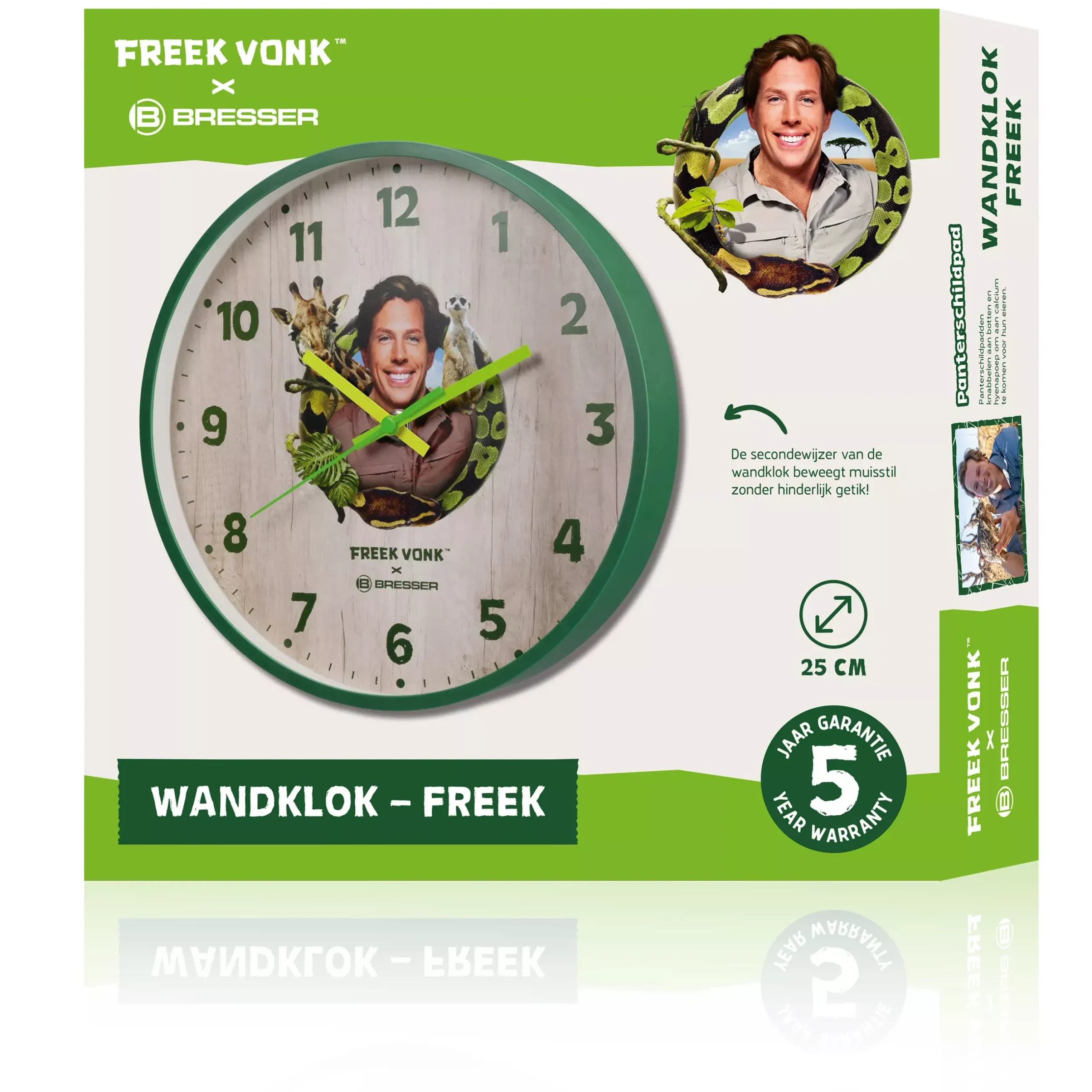 Bresser Freek Vonk|Wanduhren>FREEK VONK x Kinder-Wanduhr