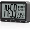 Bresser Wecker>KIENZLE Digitaler Funkwecker Horizontal