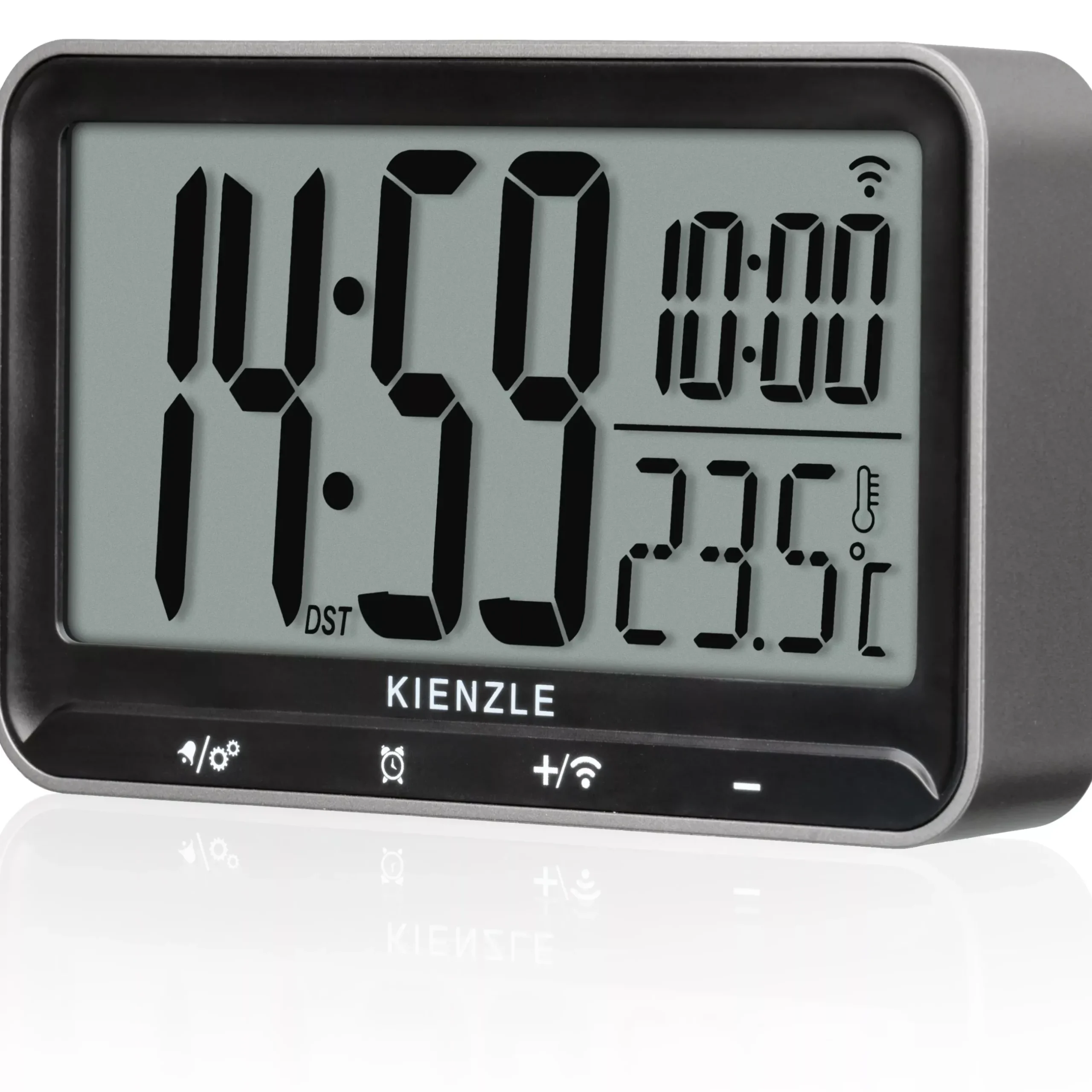 Bresser Wecker>KIENZLE Digitaler Funkwecker Horizontal