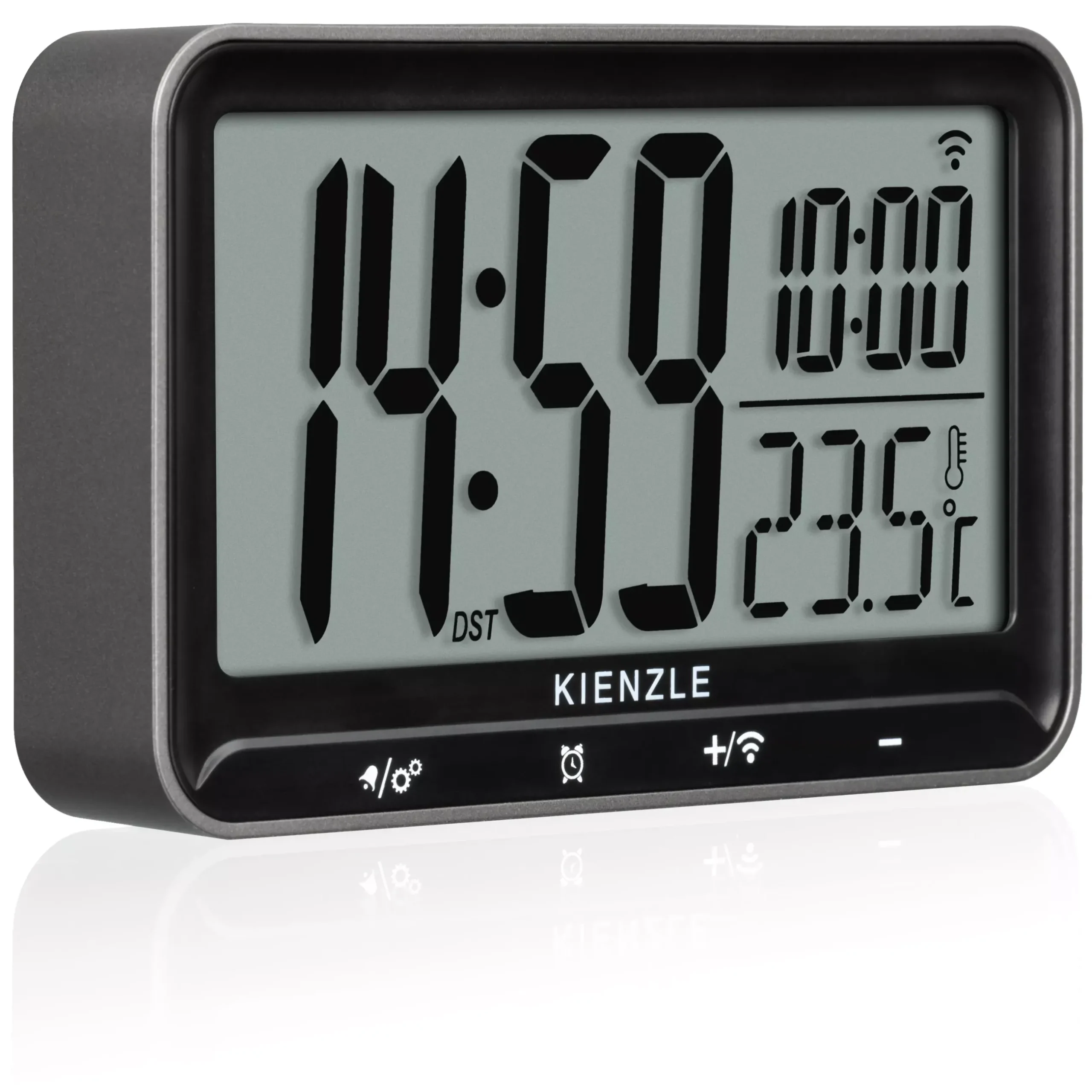 Bresser Wecker>KIENZLE Digitaler Funkwecker Horizontal