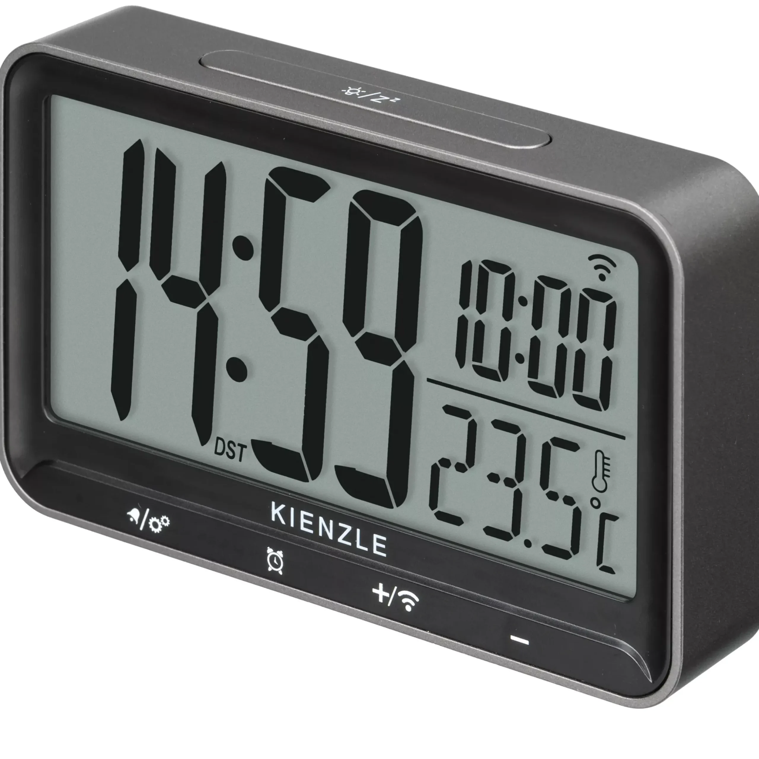 Bresser Wecker>KIENZLE Digitaler Funkwecker Horizontal