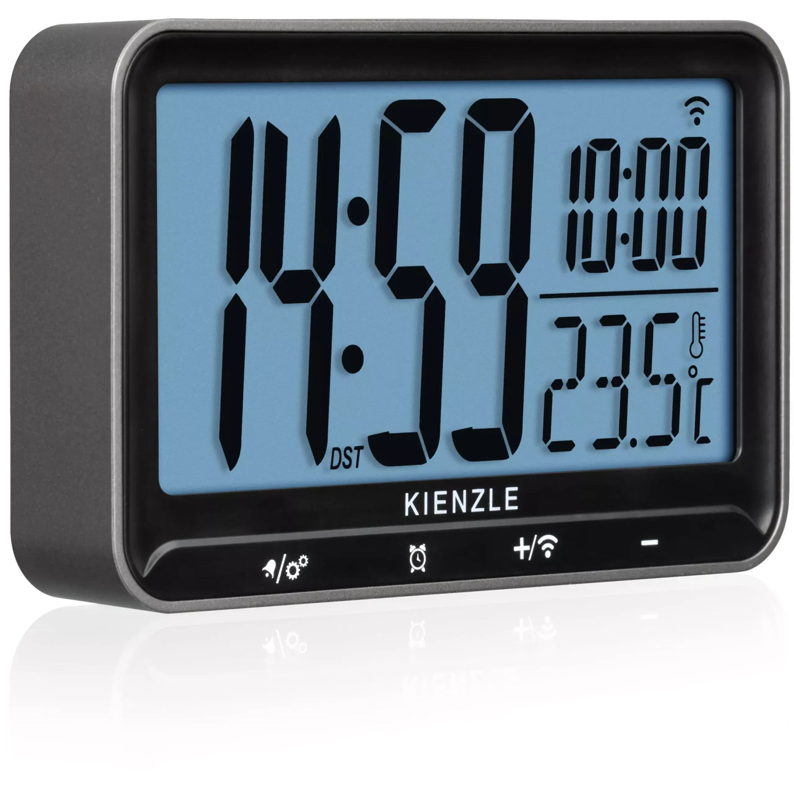 Bresser Wecker>KIENZLE Digitaler Funkwecker Horizontal