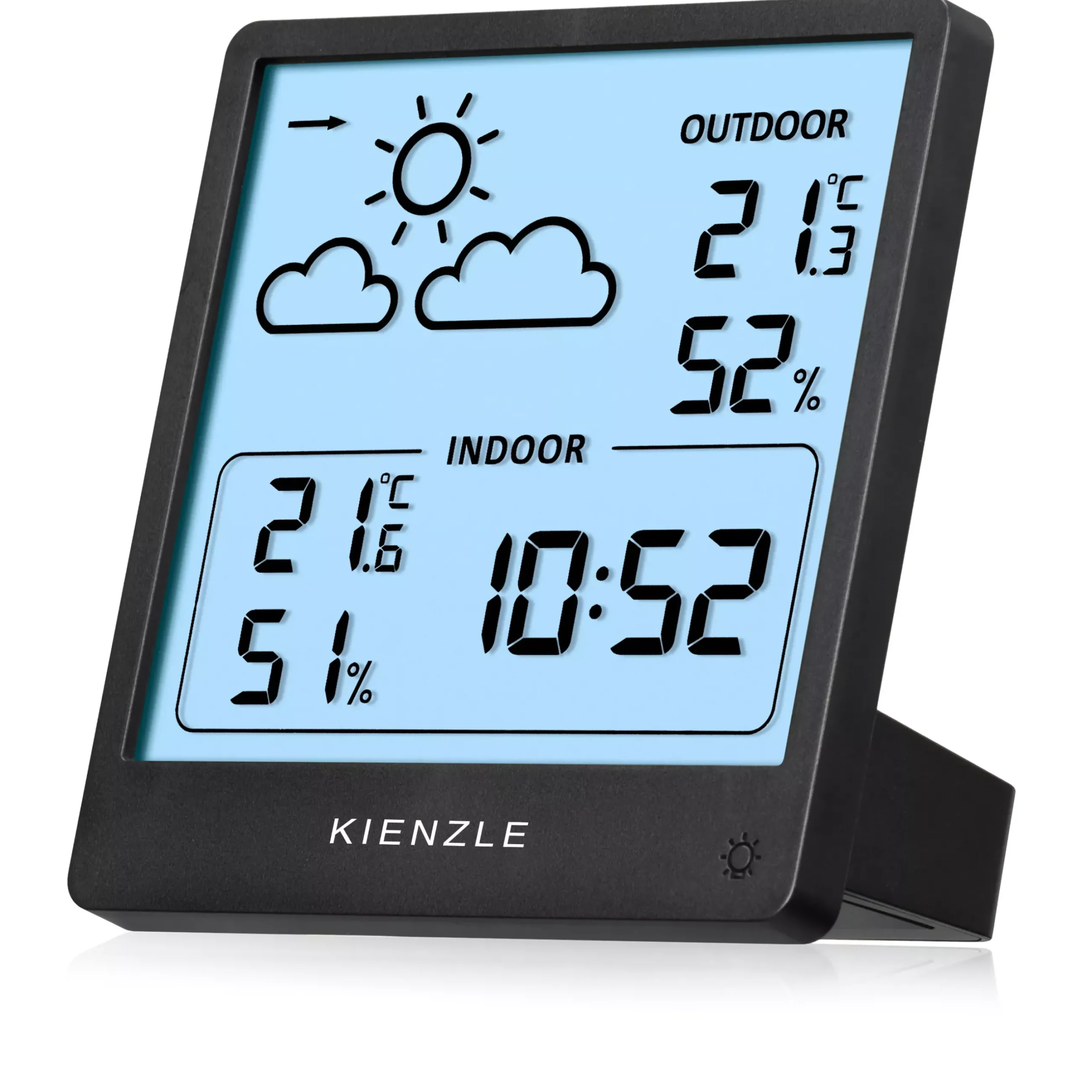 Bresser Wetterstationen Mit Thermo-/Hygro-Außensensor|Innen-Thermometer>KIENZLE Funkwetterstation Slim