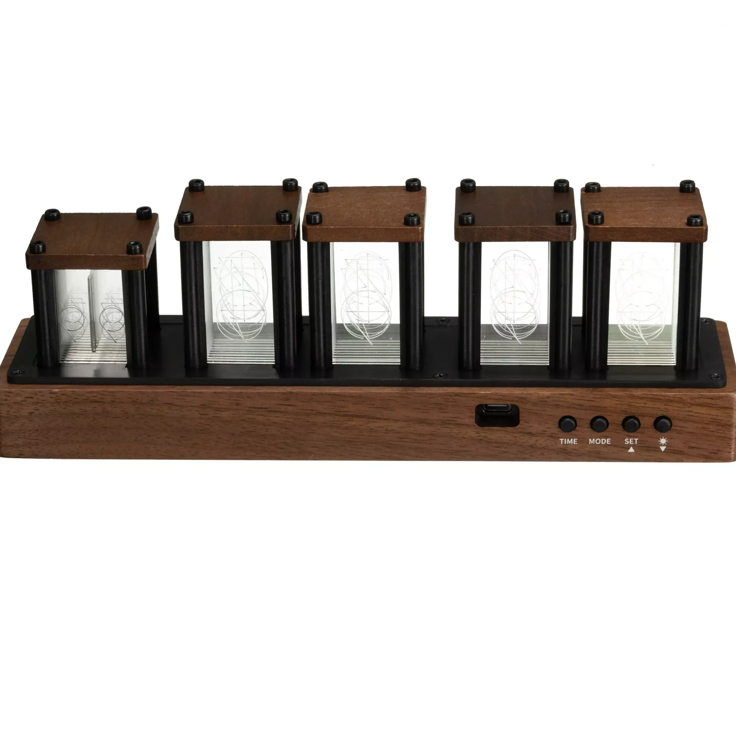 Bresser Tischuhren>KIENZLE LED-Nixie-Uhr