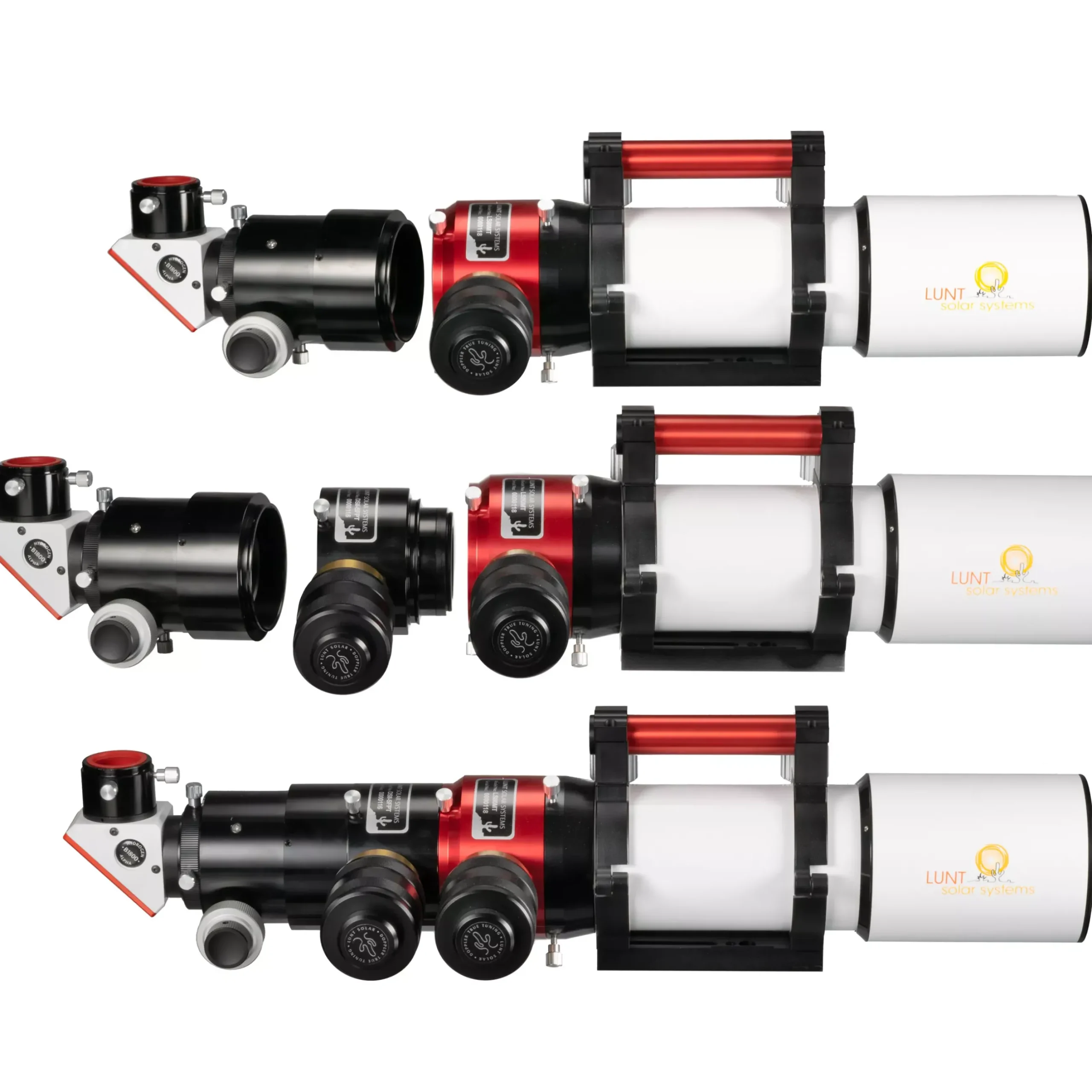 Bresser H-Alpha-Teleskope|Sonnenteleskope>LUNT DSII/SFPT Double-Stack Modul für LS80MT & LS100MT