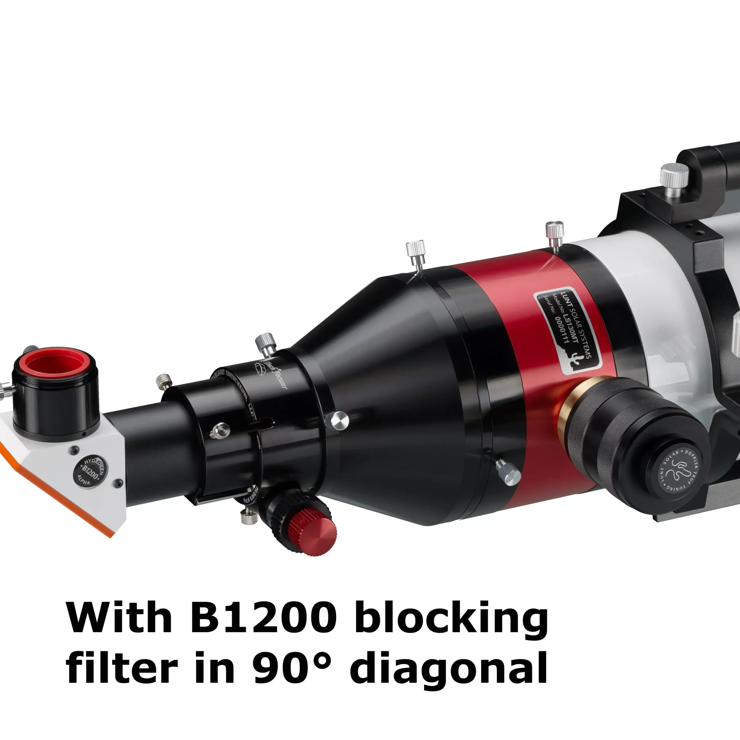 Bresser H-Alpha-Teleskope|Teleskope Für Astrofotografie>LUNT LS130MT/B1200 Allround APO Teleskop für Sonne + Sternenhimmel