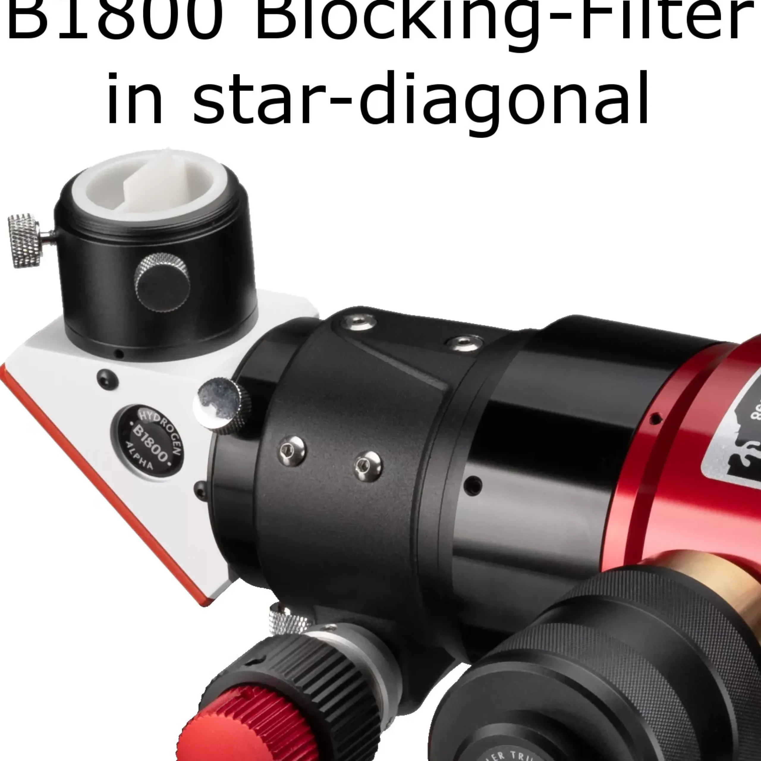 Bresser H-Alpha-Teleskope|Teleskope Für Astrofotografie>LUNT LS100MT/B1800R&P Allround APO Teleskop für Sonne + Sternenhimmel