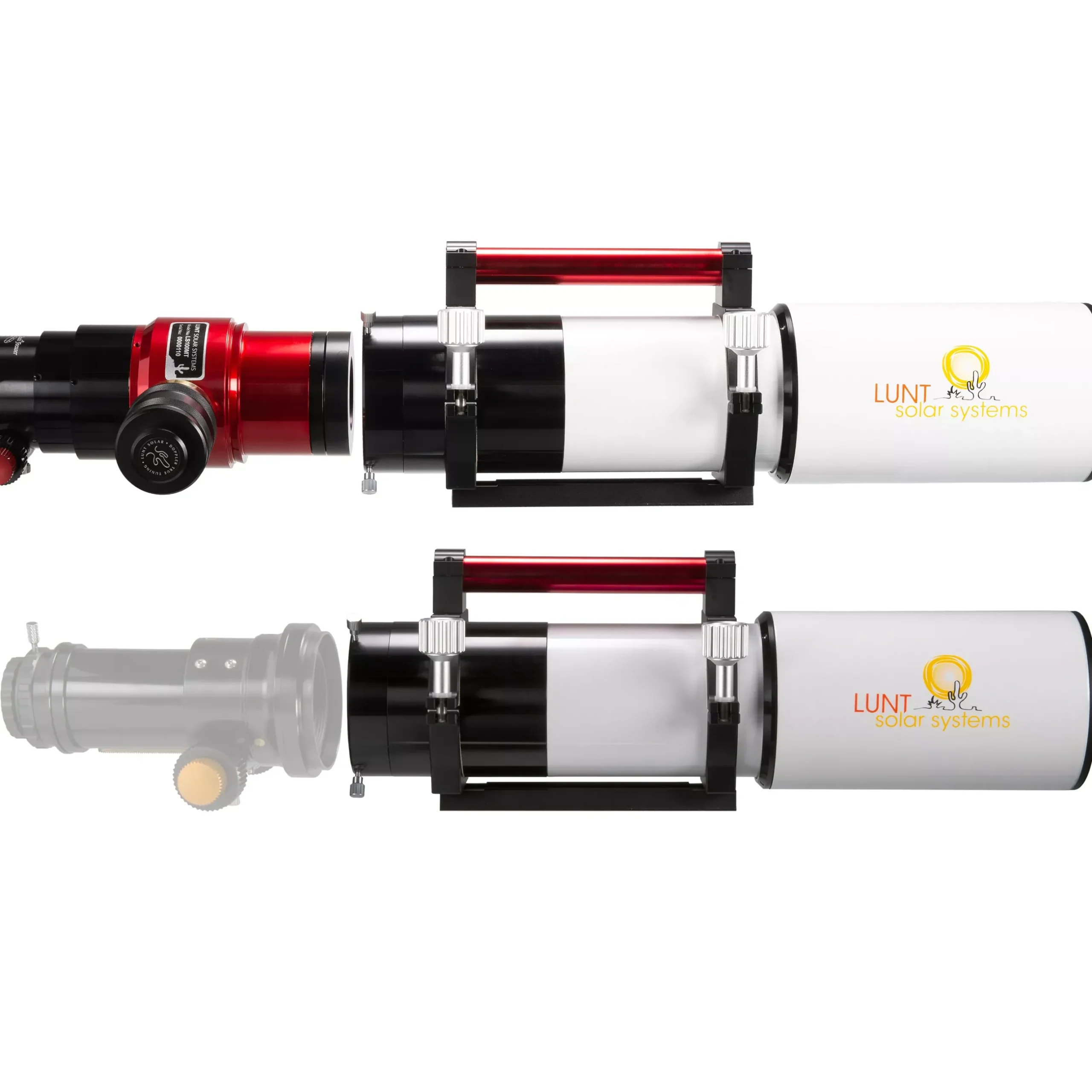 Bresser H-Alpha-Teleskope|Teleskope Für Astrofotografie>LUNT LS100MT/B1200R&P Allround APO Teleskop für Sonne + Sternenhimmel