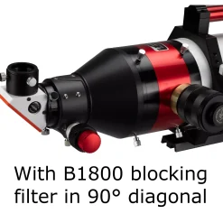 Bresser H-Alpha-Teleskope|Teleskope Für Astrofotografie>LUNT LS130MT/B1800R&P Allround APO Teleskop für Sonne + Sternenhimmel