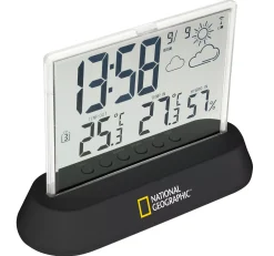 Bresser Wetterstationen Mit Thermo-/Hygro-Außensensor>NATIONAL GEOGRAPHIC Funkwetterstation Transparent