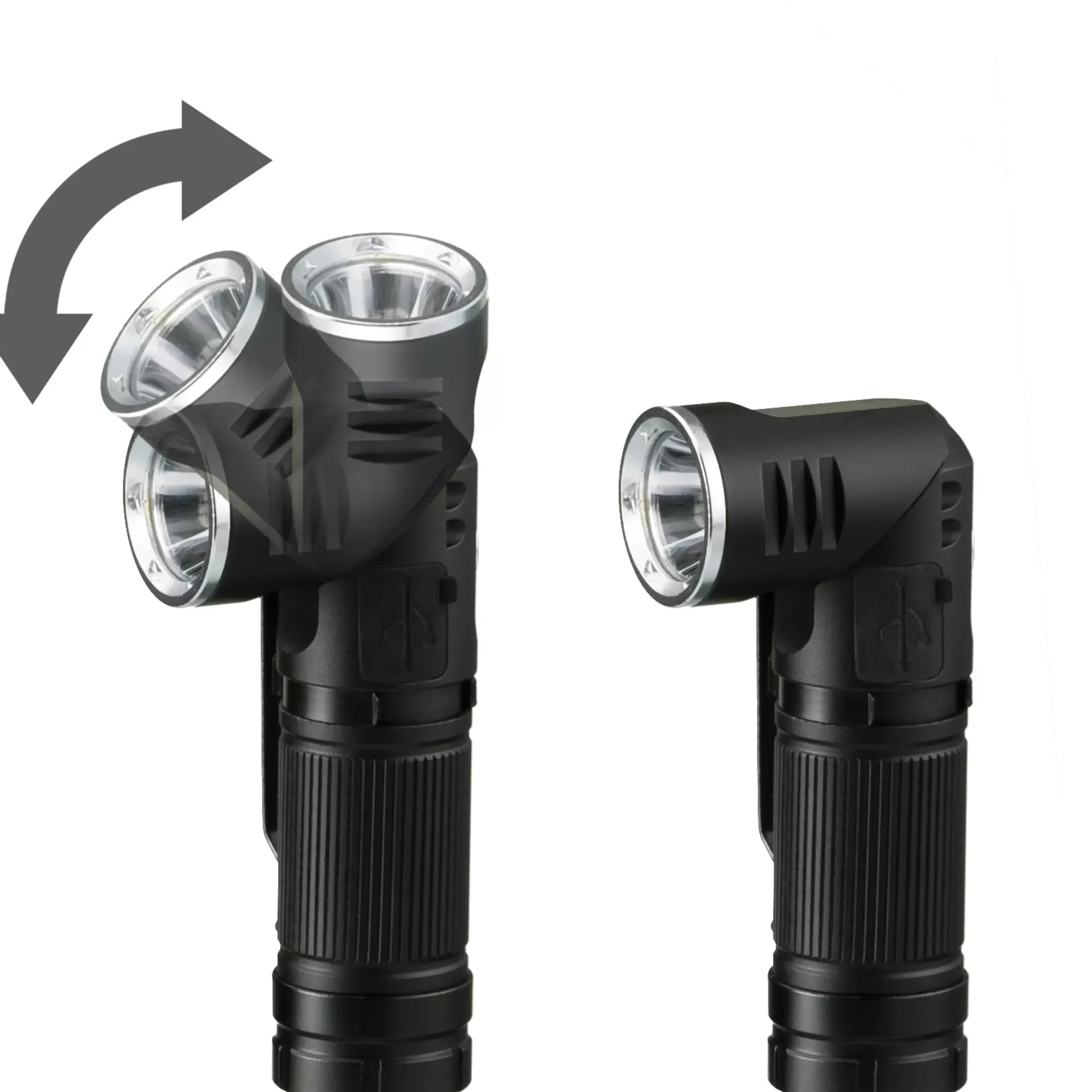 Bresser Taschenlampen|Lernen & Entdecken>NATIONAL GEOGRAPHIC ILUMINOS 450 LED-Taschenlampe mit Kopfhalterung 450 lm