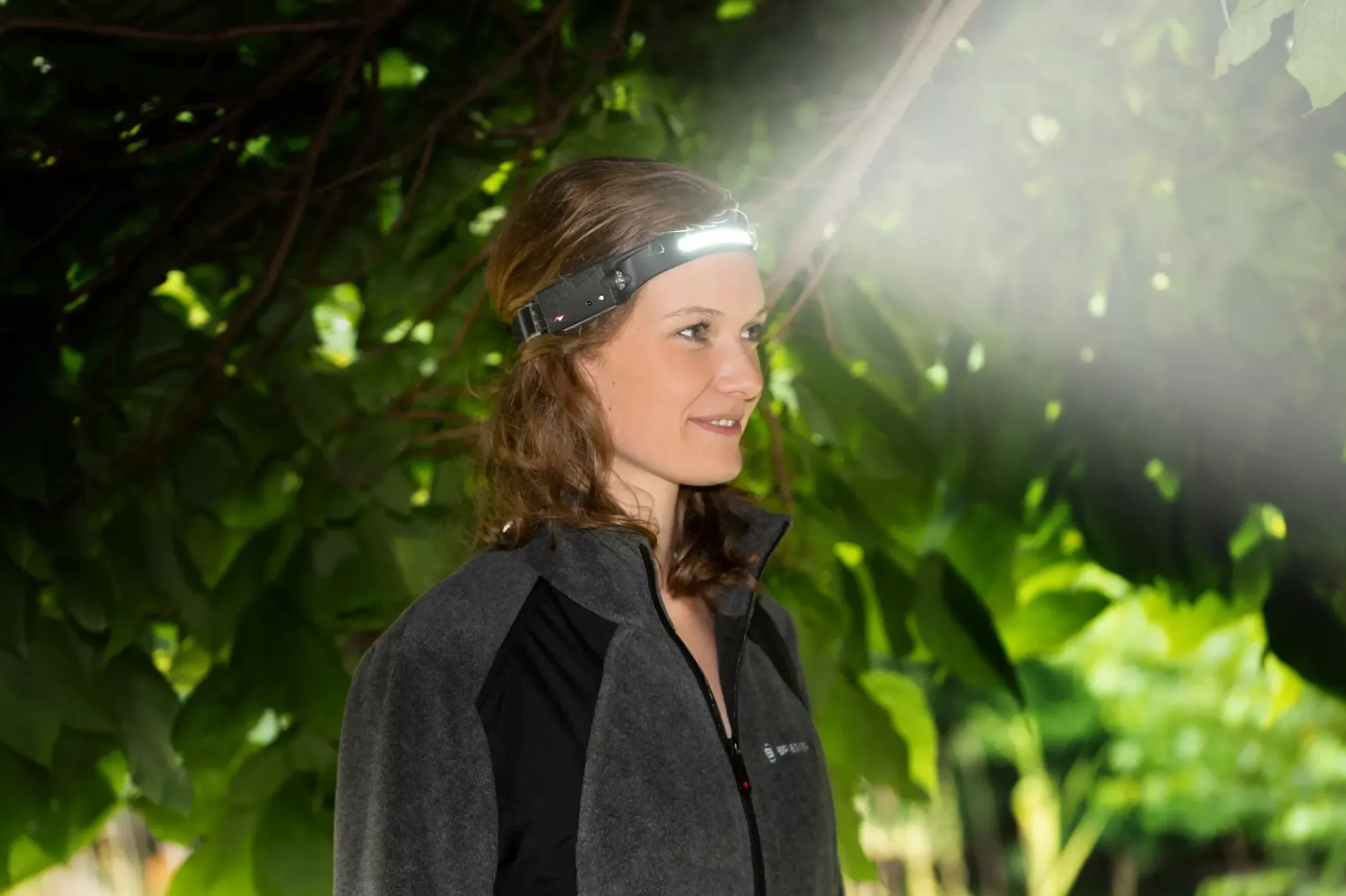 Bresser Taschenlampen|Lernen & Entdecken>NATIONAL GEOGRAPHIC Iluminos Stripe Stirnlampe mit LED-Streifen