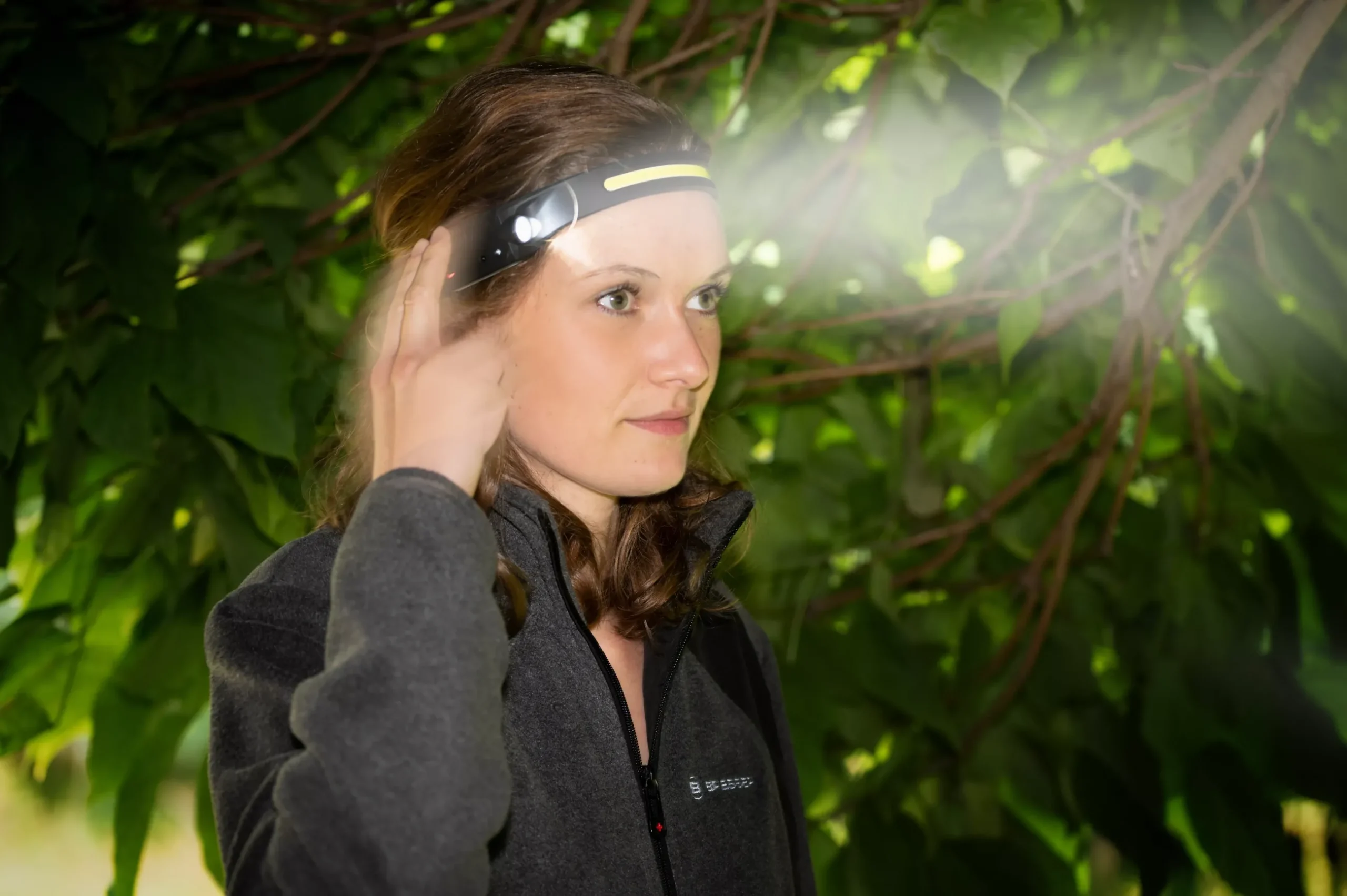Bresser Taschenlampen|Lernen & Entdecken>NATIONAL GEOGRAPHIC Iluminos Stripe Stirnlampe mit LED-Streifen