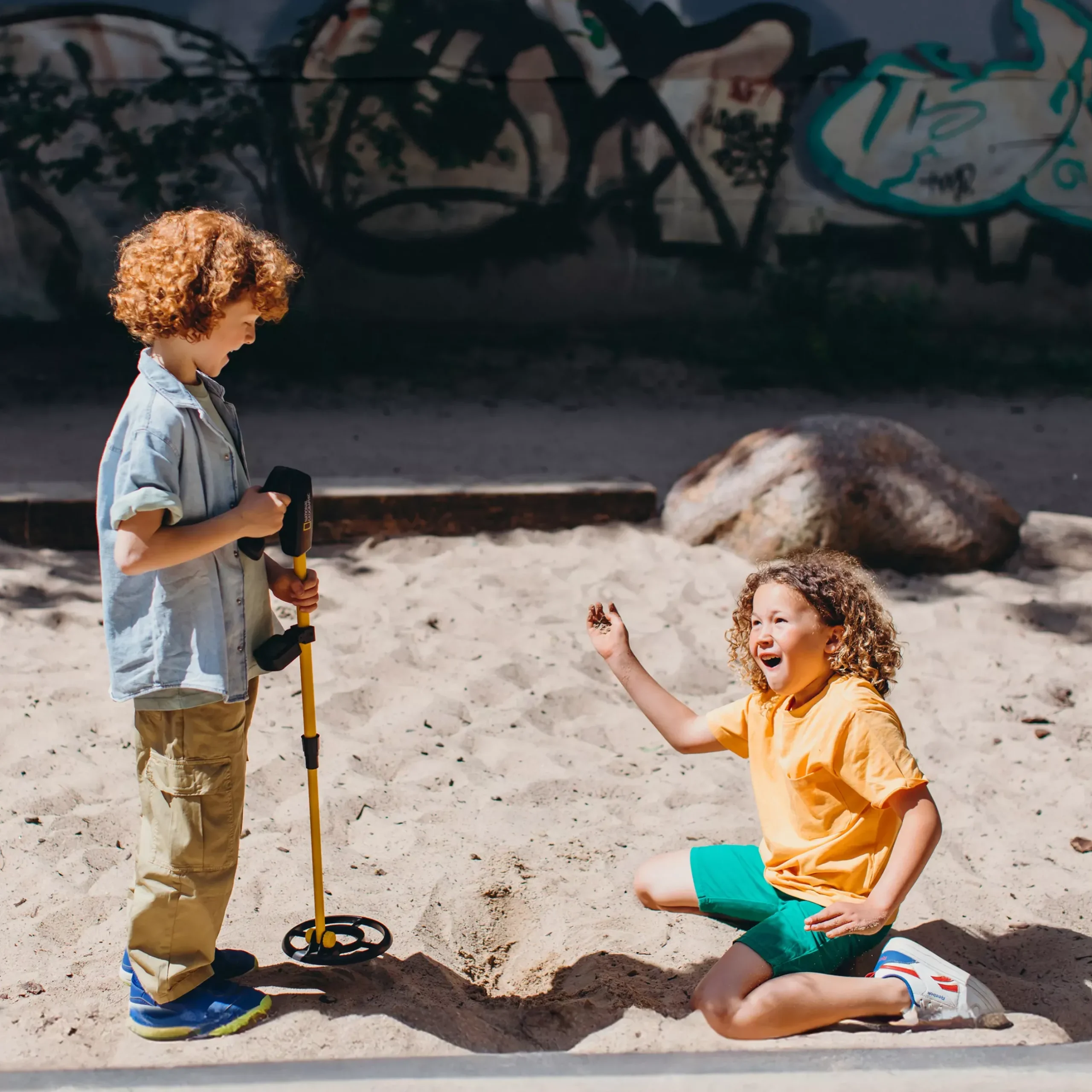 Bresser Lernen & Entdecken>NATIONAL GEOGRAPHIC Metalldetektor Kids
