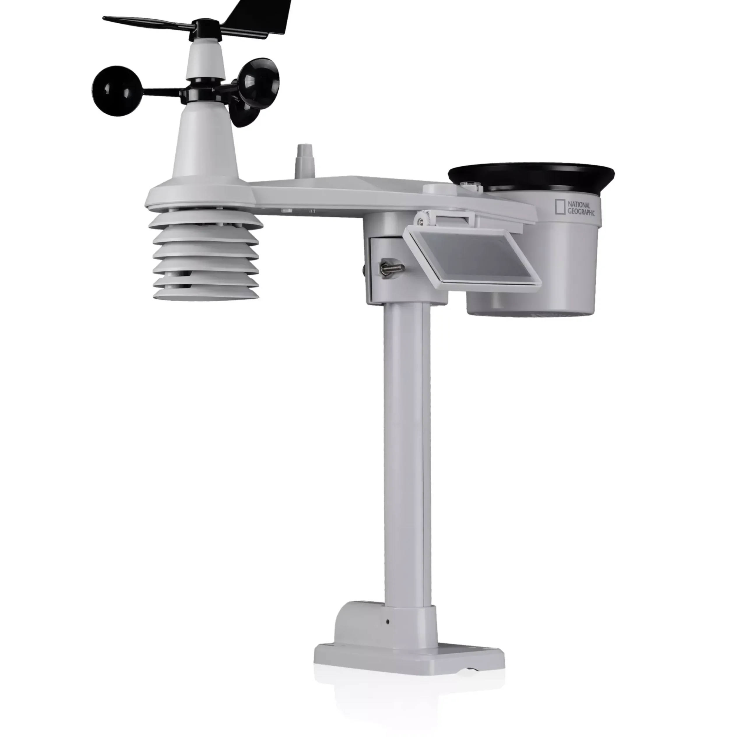 Bresser Smart Home Wetterstationen|Raumklimamessgeräte>NATIONAL GEOGRAPHIC Smarte Tuya-Wetterstation mit 7-in-1-Sensor