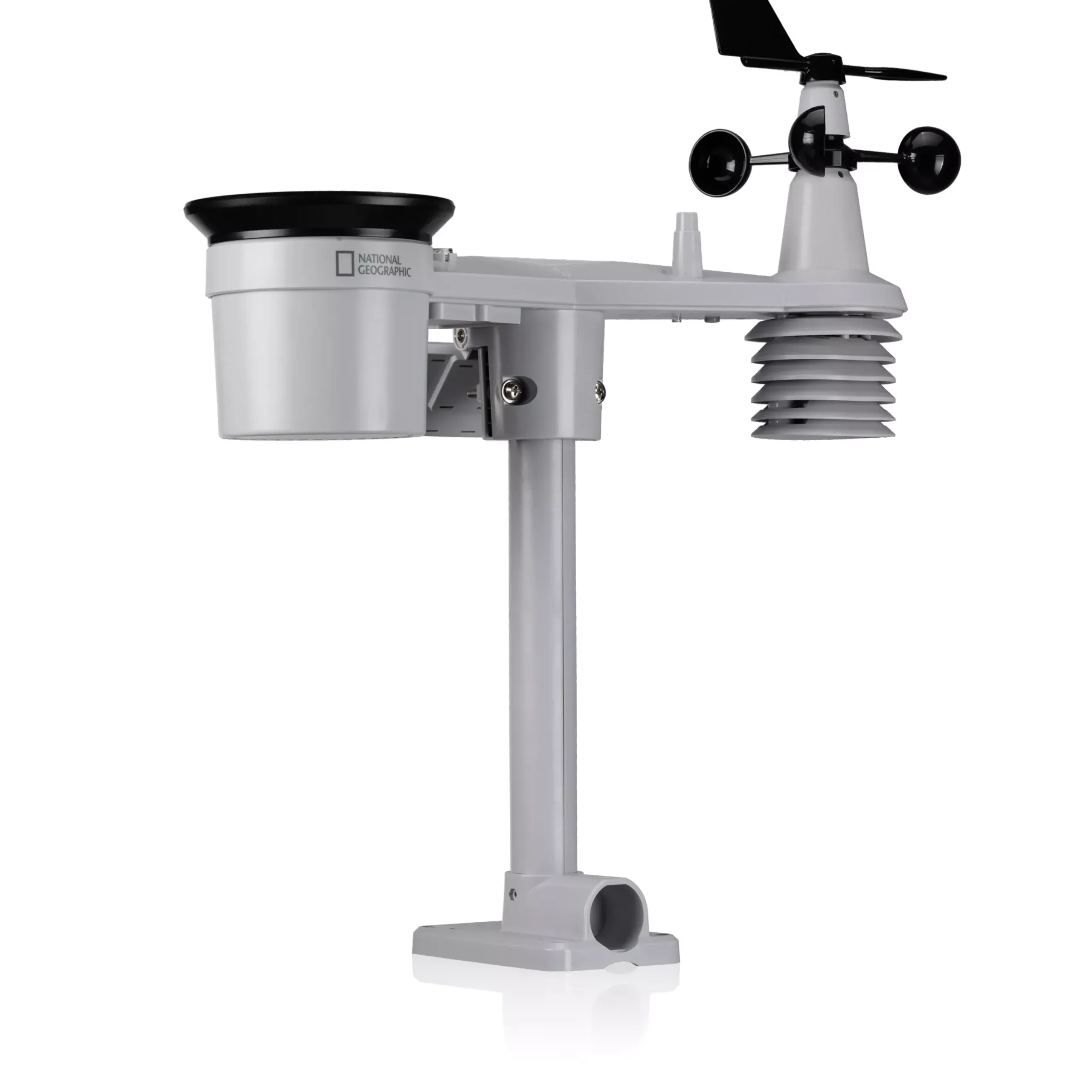 Bresser Smart Home Wetterstationen|Raumklimamessgeräte>NATIONAL GEOGRAPHIC Smarte Tuya-Wetterstation mit 7-in-1-Sensor