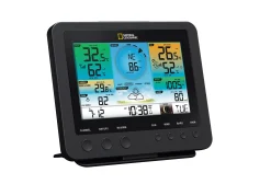 Bresser Wetterstationen Mit 7-In-1-Außensensor>NATIONAL GEOGRAPHIC WLAN-Farbwetterstation mit 7-in-1-Profi-Sensor