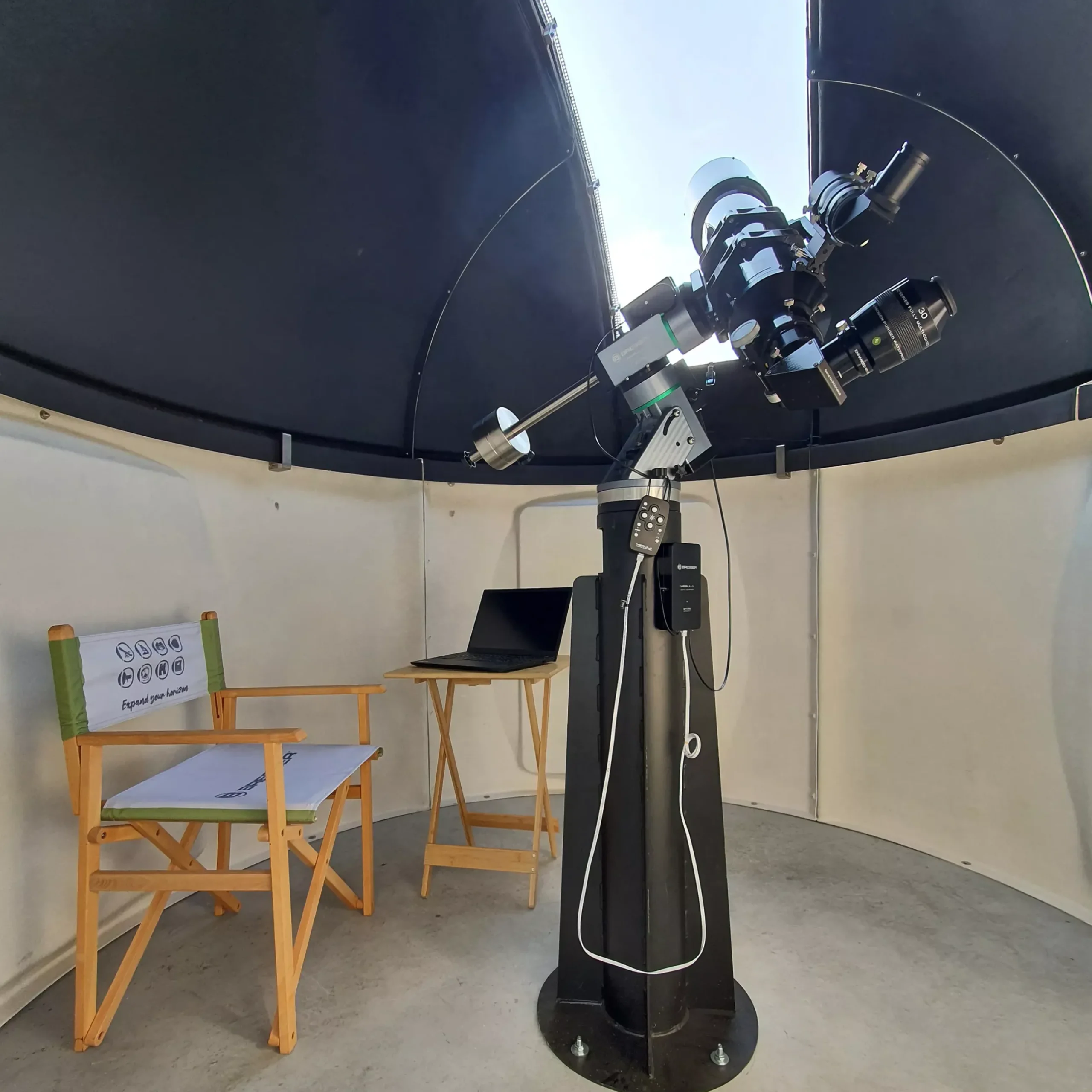 Bresser 2,7-M-Astro-Kuppeln>PULSAR DOMES 2.7m Observatorium GEN II - hohe Bauform