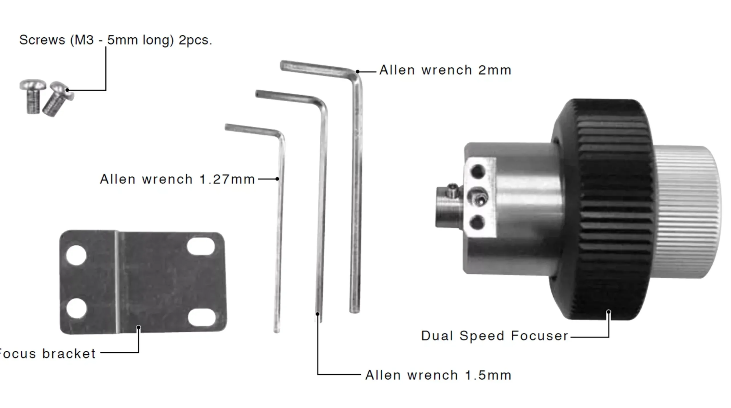 Bresser Fokussierer>Vixen 1:7 Untersetzung (Dual Speed Focuser)